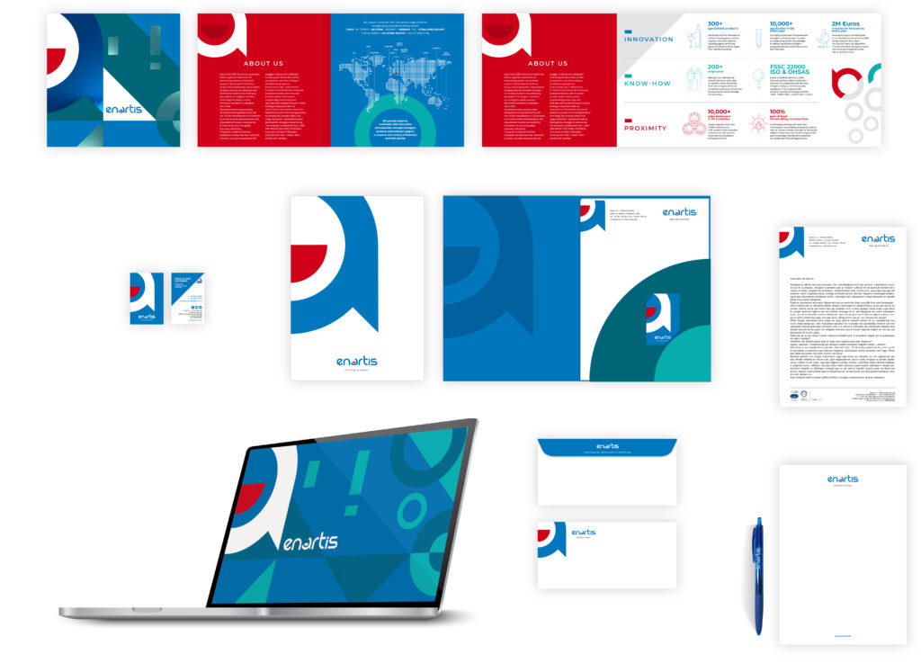 Nuova Immagine Coordinata Enartis realizzata da Dual